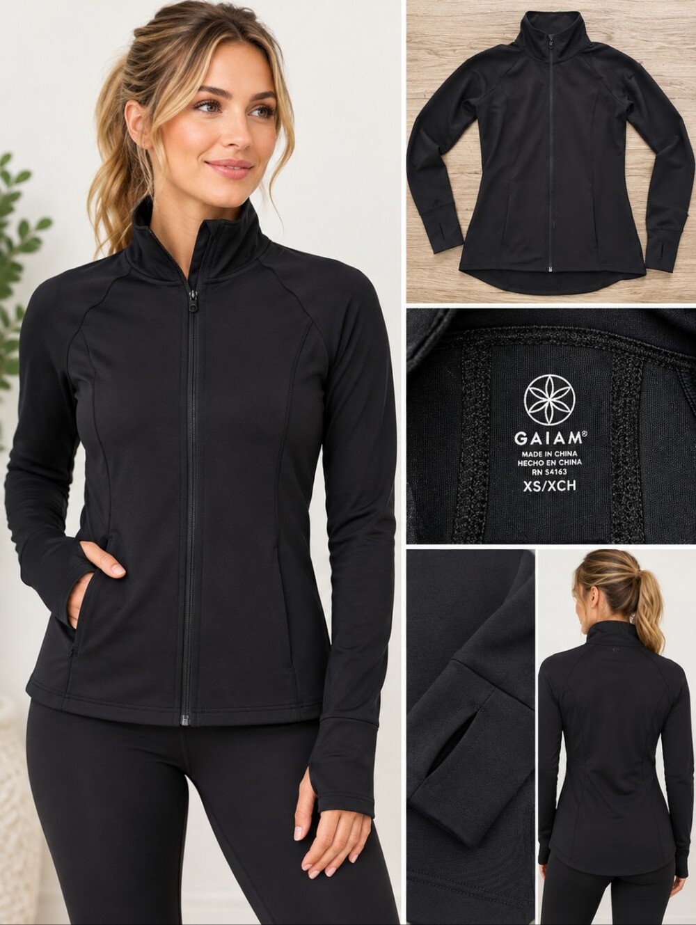 GAIAM Zip-up Jacket
